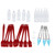 Grill Accessories Tools Set Oil Brush Clip Aluminium Cap Pot Tip Spout Pot Funnel Kit BBQ Tools