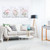 3Pcs 30x40cm Hand Painted Rose Flower Wall Painting Decorative Picture Living Room Study Decor