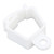 100pcs Water Pipe Fixing Buckle ABS Multifunctional Water Hose Buckle for Chicken Waterers White Square