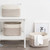 Cotton Rope Storage Box Rectangular Storage Basket Children Toy Organizer Box for Nursery Living Room Bathroom