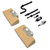 Chainsaw Air Filter Kit Wear Resistant High Accuracy Chainsaw Parts with Fuel Pipe Assembly for MS290 MS390 MS310