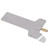 Stainless Steel Noodle Knife Cut Dough Shaving Cutter Kitchen Cutting AccessoriesBrass Wheel