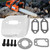 Deflector Heat Protection Cover Shield Kit Fit for Husqvarna 268K 272 272K 272S 272XP Chainsaw