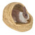 Rabbit Grass House Hamster Grass Nest Robust Handwoven Grass Tunnel Hut Sleeping Nest