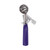 Portable Ice Cream Scoop with Plastic Handle Ice Cream Spoon for Home Kitchen RestaurantPurple S