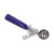 Portable Ice Cream Scoop with Plastic Handle Ice Cream Spoon for Home Kitchen RestaurantPurple S