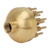Fountain Nozzle Brass 3 Layers Adjustable Water Fountain Nozzle Spray Sprinkler for Garden Park Pond Pool Waterscape G1 Inch