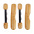 2 PCS Wood Grain Inflatable Floating Row Pool Floats Floating Log Raft Toys Outdoor Party Water Sports Games for Adults Kids