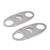 2pcs Cigar Cutter Double Cut Blade Incisive Easy to Cut Stainless Steel Cigar Guillotine for Men
