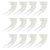 20PCS Bird Fruit Fork Plastic Birds Food Feeder Tool Pet Supplies Birdcage Accessory
