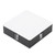Aluminum LED Wall Light 12W Indoor LED Wall Sconce All Sides AC 85‑265V for Bedside Living Room Corridor KTV Dining Aisle White Shell