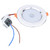 9W LED Flush Mount Ceiling Light Infrared Body Sensing Modern Dimmable LED Ceiling Lamp for Corridor Balcony AC 85‑265VWarm Light