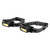 2PCS Headlamp ABS Waterproof Battery Powered Rechargeable COB Super Bright Head Mounted Flashlight for Outdoor Hiking Camping Fishing