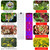 Full Spectrum LED Plant Growth Light Board Supplement Light for Seedlings Veg Bloom Succulents Indoor Plants Grow Light Panel with Smart 24-hour Cycle Timing 3/6/12H 6 Dimmable Levels, One Drag Three
