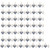 50Pcs Single Outlet Sprinkler with 50Pcs Inner Cone Large Single Hook Atomized Spray Irrigation