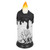 Halloween Snow Globe Candles Light LED Terrorist Decoration Electronic Candle Lamp for Party HolidayDancing Skeleton