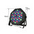 A C100-240V 22-23W 36 LEDs Par Light Stage Lamp Lighting Fixture Diverse Lighting Modes Supported DMX512/ Sound Activated/ Master-slave/ Auto-run Mode for Disco Party Christmas Xmas DJ Show