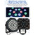A C100-240V 22-23W 36 LEDs Par Light Stage Lamp Lighting Fixture Diverse Lighting Modes Supported DMX512/ Sound Activated/ Master-slave/ Auto-run Mode for Disco Party Christmas Xmas DJ Show