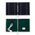 7W/5V Portable Solar Charger With USB Port Foldable Solar Panel Camping Hiking Travel Compact Solar Power Phone Charger For Tablet Laptop Cellphones