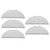 5PCS Vacuum Mop Replacement Pads Absorbent Washable Reusable Robot Vacuum Replacement Parts for Roborock S8 S7 MaxV S7 Pro Ultra