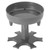 6 Shot Glass Dispenser Pourer Holder Rotating Red Wine Rack Drinkware for Home Party BarA Type Gray