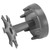 6 Shot Glass Dispenser Pourer Holder Rotating Red Wine Rack Drinkware for Home Party BarA Type Gray