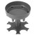 6 Shot Glass Dispenser Pourer Holder Rotating Red Wine Rack Drinkware for Home Party BarA Type Gray
