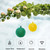 4pcs Hanging Fly Trap Ball Fruit Fly Catcher Sticky Trap Outdoor Pest Catcher for Garden Plants