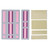 Portable Electronic Plywood Organizer Attachable to Laptop Notebook Cable Wireless Mouse Pink