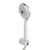 G1/2in Electroplating Hand Shower Set Handheld Shower Head Hose Bracket Kit Accessories