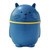Desktop Trash Can with Lid Plastic Cute Multipurpose Mini Wastebasket for Home Office Countertop Blue