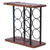 Freestanding 6-Bottle 2-Glass Wine Rack Shelf Wine Bottle Holder for Kitchen Bar Use