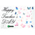 PVC Wall Decals DIY Innovative Color Butterflies Sticker Background Wall Decoration