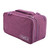 Portable Travel Storage Organizer Waterproof Underwear Bra Socks Bag USB Case(Purple)