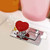 Toilet Button Pusher Heart Shaped Press Helper Tank Flusher Top Push Topper for Women Long Nail Red