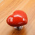 Toilet Button Pusher Heart Shaped Press Helper Tank Flusher Top Push Topper for Women Long Nail Red