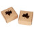 50Pcs Maple Leaf Pattern Kraft Paper Packing Box Small Gift Craft Wrapping Box Wedding Party Favor