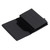 PU Leather Card Holder Anti Theft Swiping Anti Lost Card Case Wallet for IOS Locator Tracking Device Carbon Black