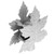 Christmas Tree Topper Projection Lamp Ornament Night Decorative Light for Home Party AC100V‑240VSilver EU Plug