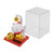 Small Bell Lucky Cat Solar Ornaments Light Energy Sensing Lucky Cat Mascot Statue Decoration for Home Car Office Gift White