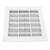 SP‑1031 Pool Main Drain 25.3x25.3cm Replacement Pool Square Main Drain for Swimming Pools Massage Pools SPA Pools White