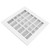 SP‑1031 Pool Main Drain 25.3x25.3cm Replacement Pool Square Main Drain for Swimming Pools Massage Pools SPA Pools White