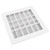 SP‑1031 Pool Main Drain 25.3x25.3cm Replacement Pool Square Main Drain for Swimming Pools Massage Pools SPA Pools White