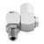 4pcs/Set Aluminum 1/4" Universal 360 Swivel Air Hose Connector Adapter Tool
