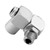 4pcs/Set Aluminum 1/4" Universal 360 Swivel Air Hose Connector Adapter Tool