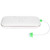 Food Saver Vacuum Sealing Machine Household Small Electric Vacuum Sealer Packer WhiteUS Plug 110V