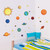 Removable Solar System Planet Pattern Wall Art Stickers DIY Wall Decal Home Decor
