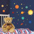 Removable Solar System Planet Pattern Wall Art Stickers DIY Wall Decal Home Decor