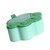Seasoning Pot Cat Claw Flip Lid 5 Grids Stylish Versatile Rugged Seasoning Box with Spoons for Kitchen Green