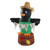 Inflatable Scarecrow Penguin Inflatable Harvest Festival Decoration with LED Light for Farm Courtyard 220‑240V Prise britannique